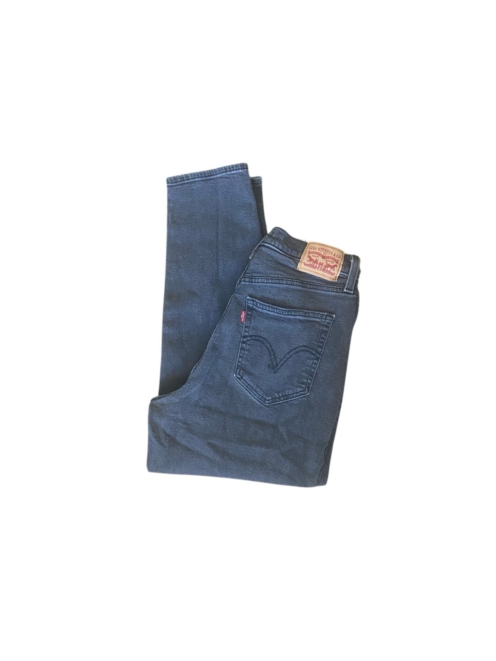 Levi’s High Waisted Mom Jeans. Ankle Skinny. Charcoal. Size 30. - Picture 7 of 12